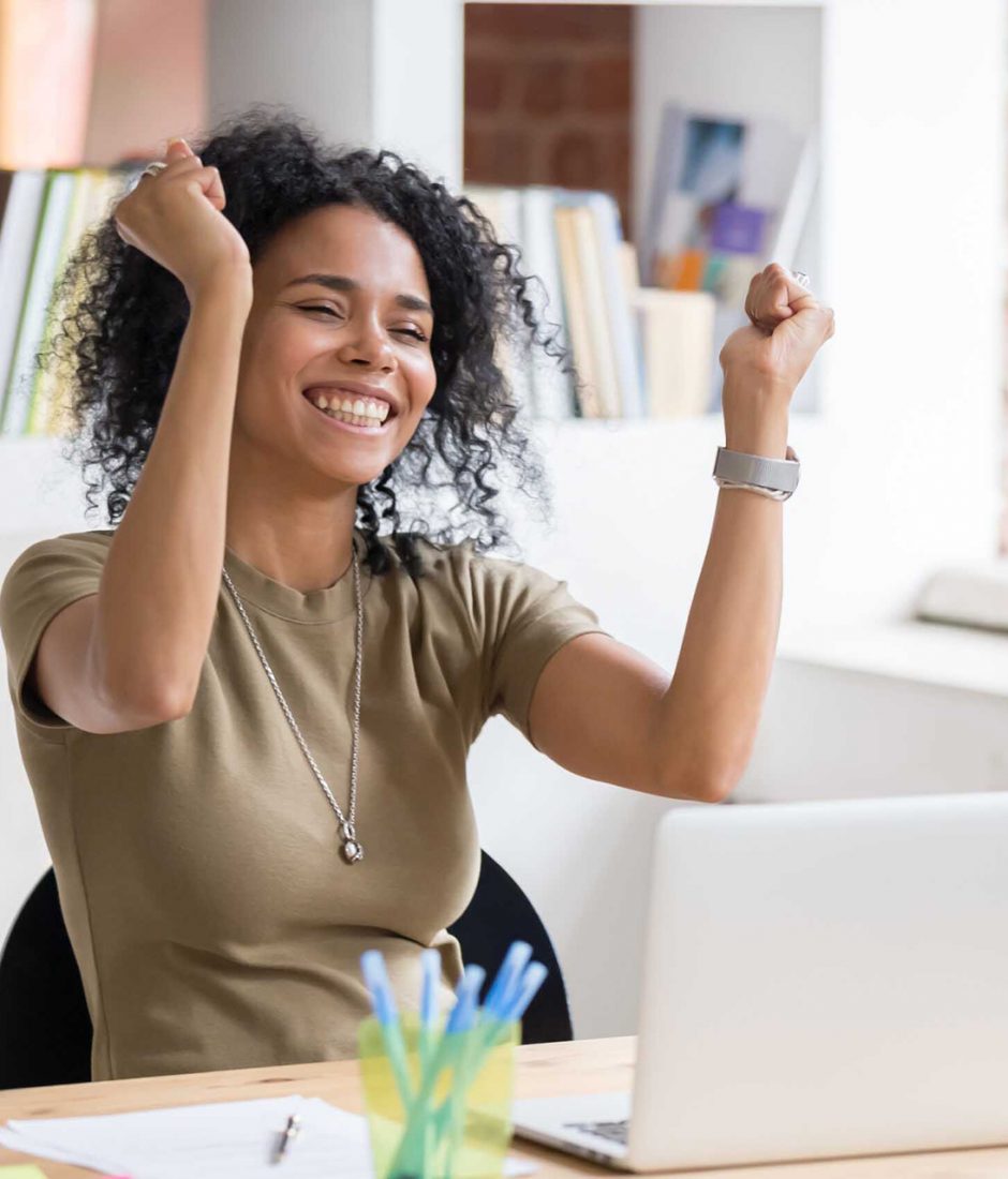 african female office